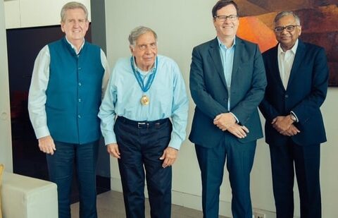 Ratan Tata honoured with Order of Australia. (Twitter)