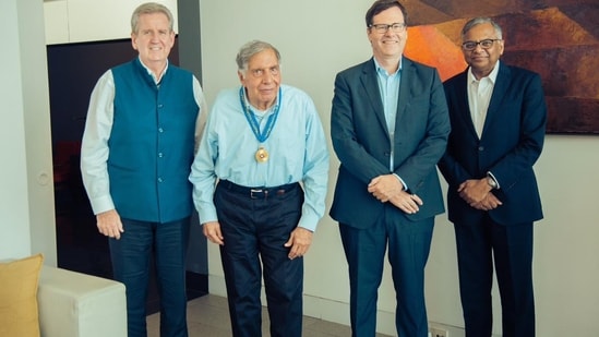 Ratan Tata honoured with Order of Australia. (Twitter)