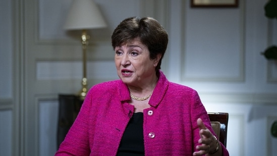 Kristalina Georgieva, managing director of the International Monetary Fund (IMF).(Bloomberg)