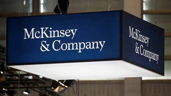 FILE PHOTO: The logo of consulting firm McKinsey and Company.(REUTERS)