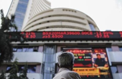 The Bombay Stock Exchange in Mumbai. (Bloomberg Photo)