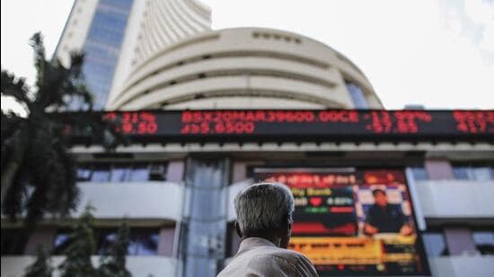 The Bombay Stock Exchange in Mumbai. (Bloomberg Photo)