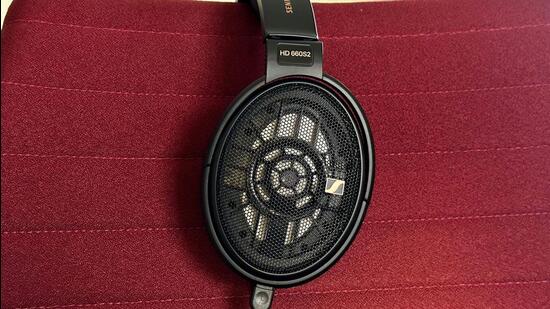 The Sennheiser HD 660S2 headphones. (Vishal Mathur/ HT Photo)