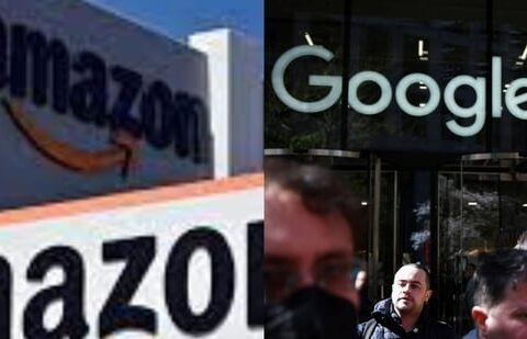 Google and Amazon are reportedly encouraging employees to quit on their own. (File)