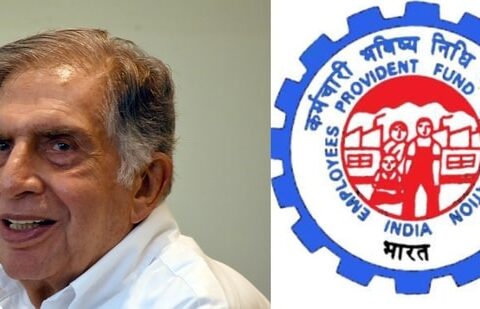 Ratan Tata and EPF logo.(Agencies)