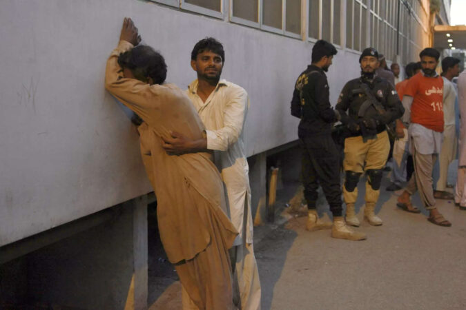 Pakistani police arrest 8 after deadly Ramadan food stampede