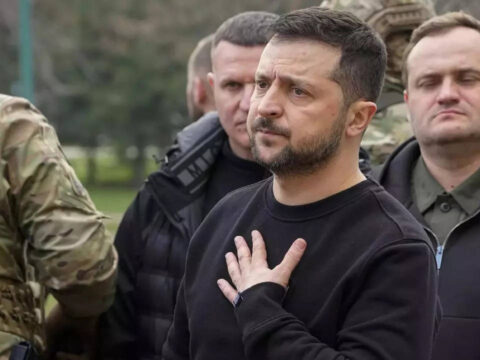 A year on from Bucha, Zelenskyy hails Ukraine resistance