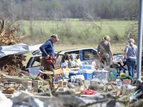 Risk Of Severe Storms Persists: Risk of severe storms persists from Texas to Great Lakes