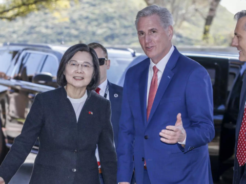 China blasts meeting between Taiwan leader and US House speaker