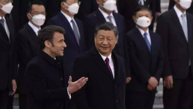 Macron Says 'Counting' On Xi: Macron says 'counting' on Xi to 'bring Russia to its senses'