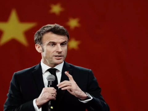 France's Macron says Europe should not follow US or Chinese policy over Taiwan