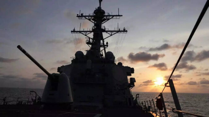 Taiwan: China rehearses 'sealing off' Taiwan, US deploys naval destroyer