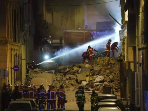 Marseille: France: 2 bodies found after Marseille building collapse