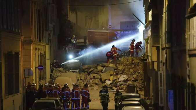 Marseille: France: 2 bodies found after Marseille building collapse