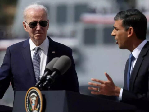 Sunak: Rishi Sunak, Joe Biden to mark 25 years since N.Irish peace deal