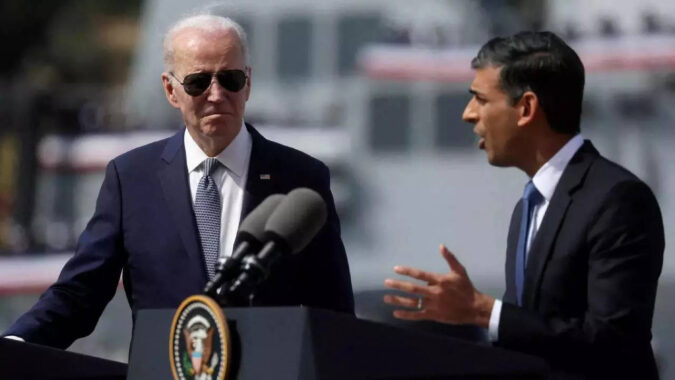 Sunak: Rishi Sunak, Joe Biden to mark 25 years since N.Irish peace deal