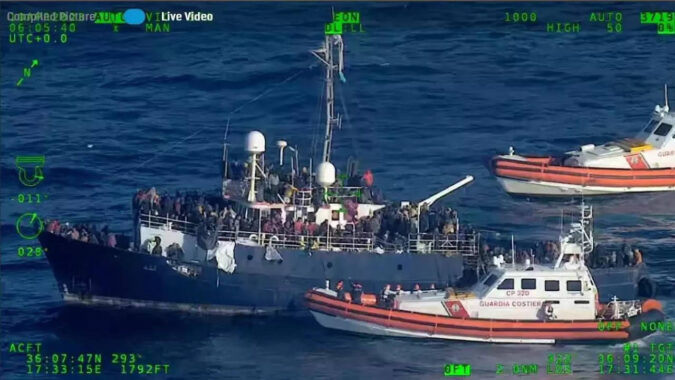 Migrants Rescued: Italy coast guard battles to save thousands of migrants at sea