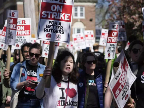 Strike At New Jersey'S Flagship University: Thousands of Rutgers faculty go on unprecedented strike