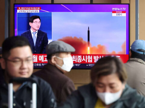 Japan: North Korea fires missile, Japan retracts take-cover warning