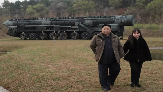 Kim Jong-un's daughter becomes fixture in North Korea weapons tests