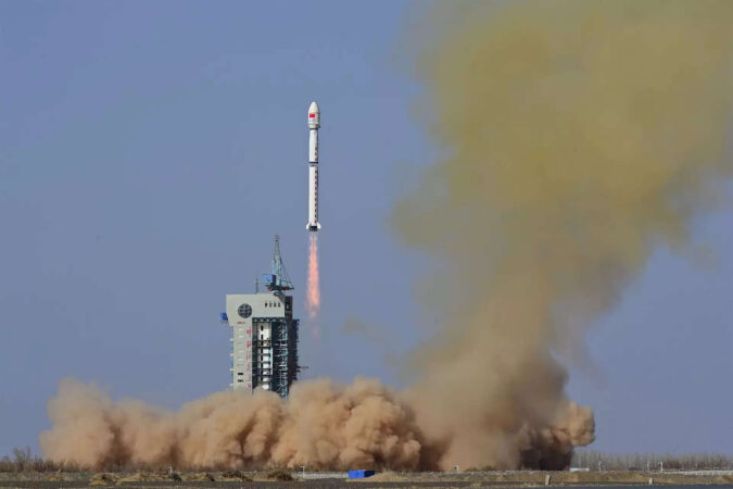 China-launched sat drops junk near Taipei, hits flights