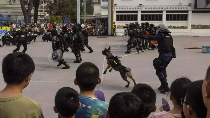 China rolls out electromagnetic weapon to quell violent protests