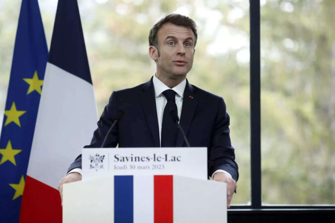 French President Emmanuel Macron defends pension reform, 'regrets' no consensus