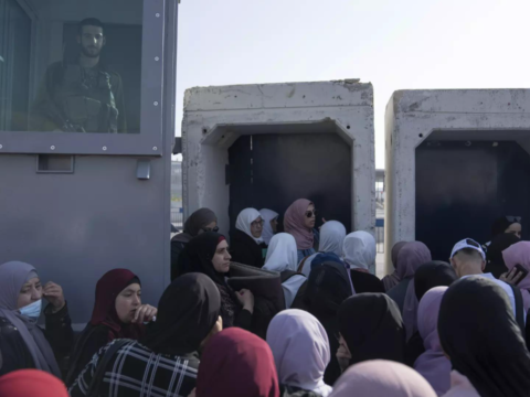 For Palestinians, holiest Ramadan night starts at checkpoint