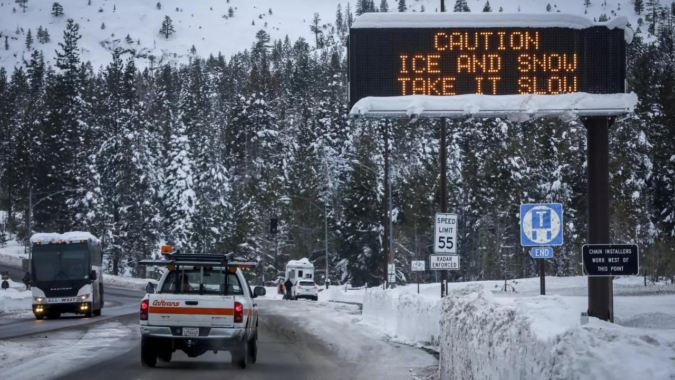 Sierra: Late-season storm brings more snow to the Sierra Nevada