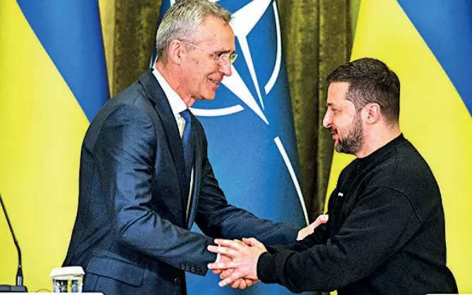 Nato: Ukraine belongs in alliance one day: Nato chief on 1st Kyiv visit