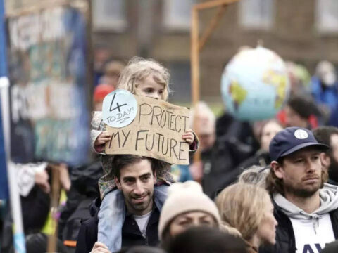 Thousands Rally Outside UK Parliament: Thousands rally outside UK parliament in biodiversity protest