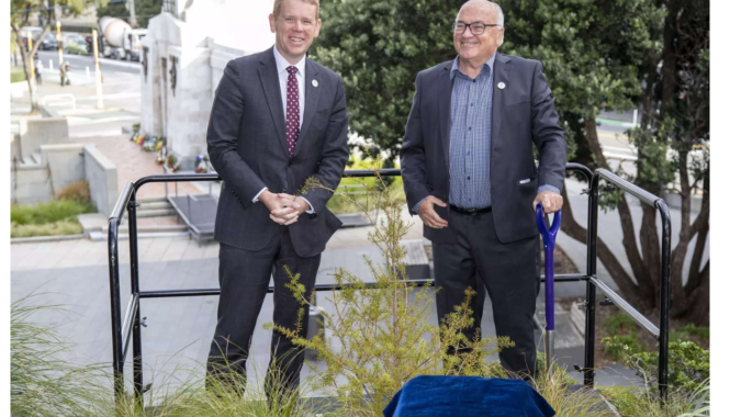 New Zealand plants tree to mark coronation of King Charles