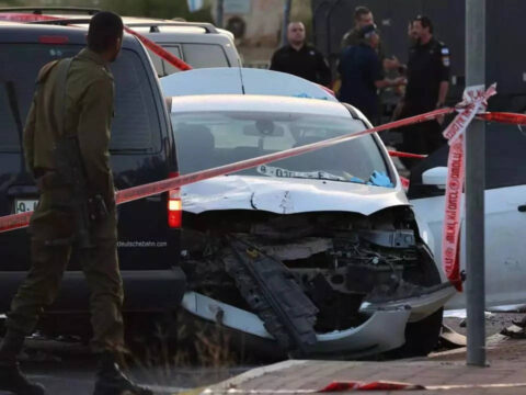 Israeli Forces Say Soldier Shot Palestinian: Israeli forces say soldier shot Palestinian during stabbing attempt