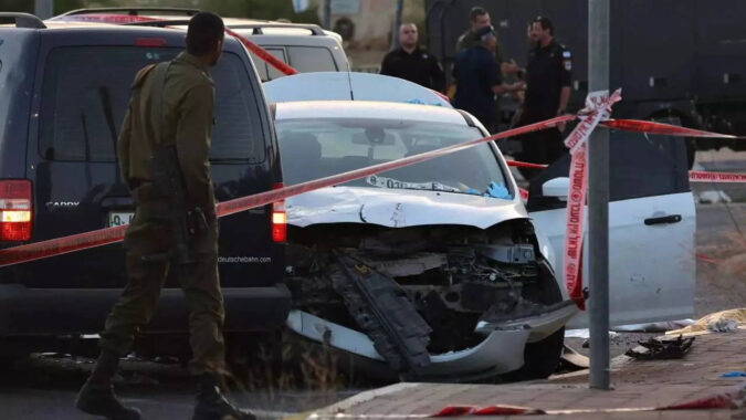 Israeli Forces Say Soldier Shot Palestinian: Israeli forces say soldier shot Palestinian during stabbing attempt