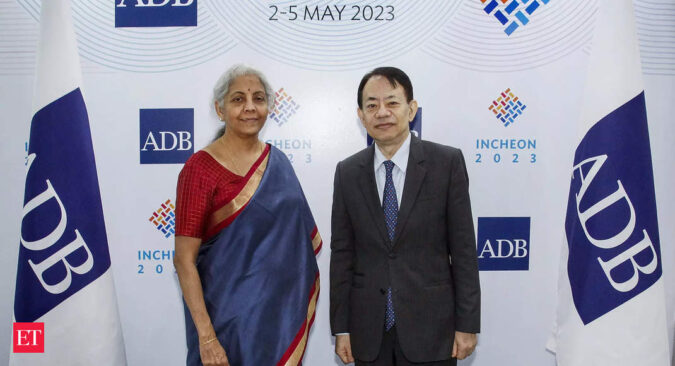 adb: FM Nirmala Sitharaman asks ADB to support India with more concessional climate finance