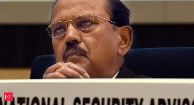 ajit doval: NSA Ajit Doval in secret talks in Saudi Arabia to shape a counter to China