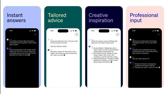 A chatbot app for Android phones is also in the works. (Image: OpenAI)