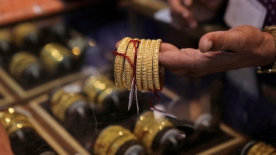 Gold prices shot up today.(REUTERS)