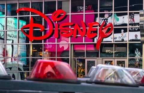 The logo of the Times Square Disney store is seen (File image)(REUTERS)