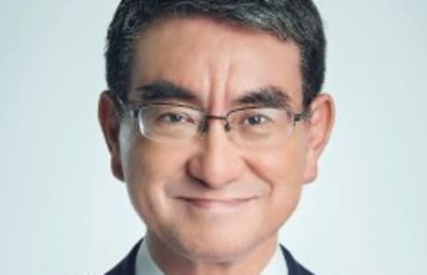 Japan digital minister Kono Taro.(MINT_PRINT)