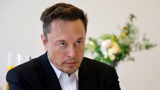 Electric car maker Tesla CEO Elon Musk.(via REUTERS)