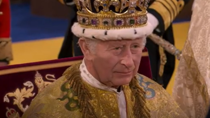 Charles III crowned in ancient rite at uncertain moment