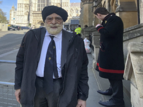 Honour for Sikh community worldwide, says peer bearing Coronation Glove for King Charles