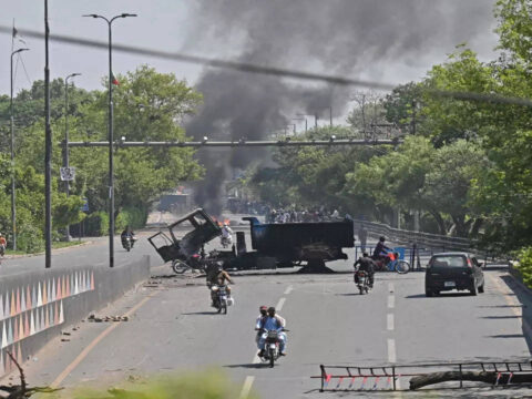 Army deployed in Pakistan's Punjab to maintain law and order after Imran Khan's arrest yesterday