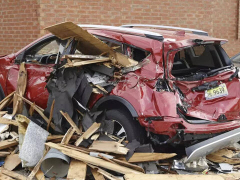 Gulf Coast: One dead as tornado hits south Texas town near the Gulf coast