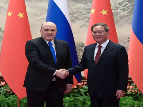 On Beijing visit, Russian PM Mishustin says pressure from West is strengthening ties with China