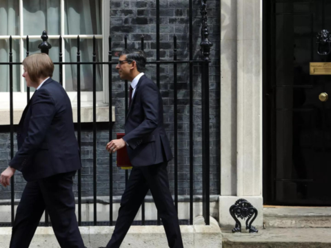 London: Car crashes into front gates of Downing Street in London