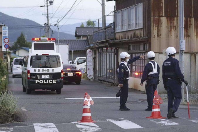 Suspect in killing of 4 people, including 2 police officers, in Japan captured after standoff