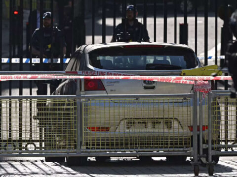 Man arrested for Downing Street car crash released, re-arrested