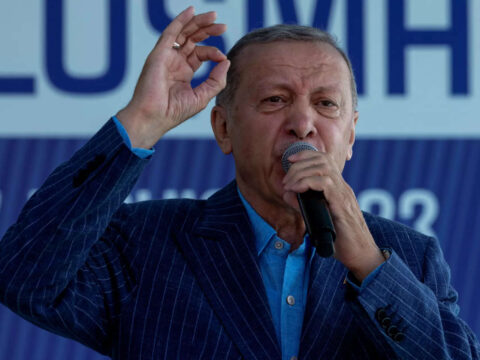 Erdogan: Erdogan declares victory in Turkey run-off election